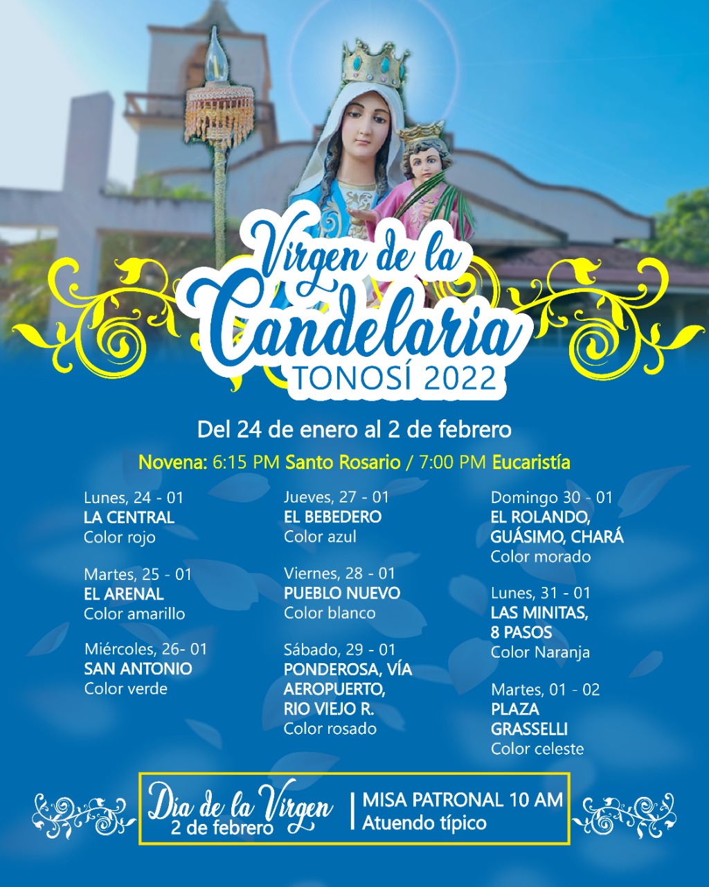 Patronal tonosi 2022