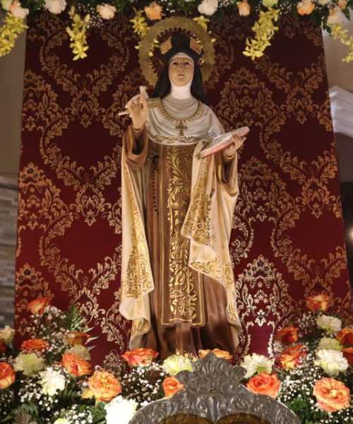 Santa Teresa de Jesús - Patrona de Llano Bonito