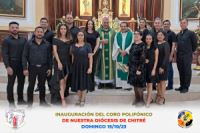 Inauguración del coro polifónico de nuestra Diócesis de Chitré