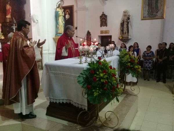 Confirmación en la Parroquia Santa Librada