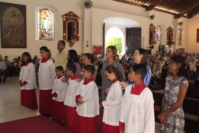 Nuevos Monaguillos en la parroquia catedral San Juan Bautista