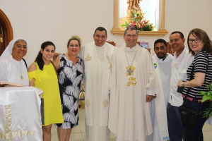 Delegación de la diócesis de Rio de Janeiro visita nuestra diócesis