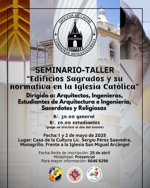 Seminario-taller Edificios Sagrados y su Normativa en la Iglesia Católica