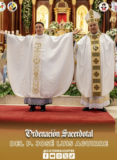 Ordenaci&oacute;n sacerdotal del di&aacute;cono Jos&eacute; Luis Aguirre