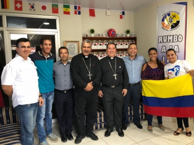 Nos visita una Delegación de la Arquidiócesis de Bogotá